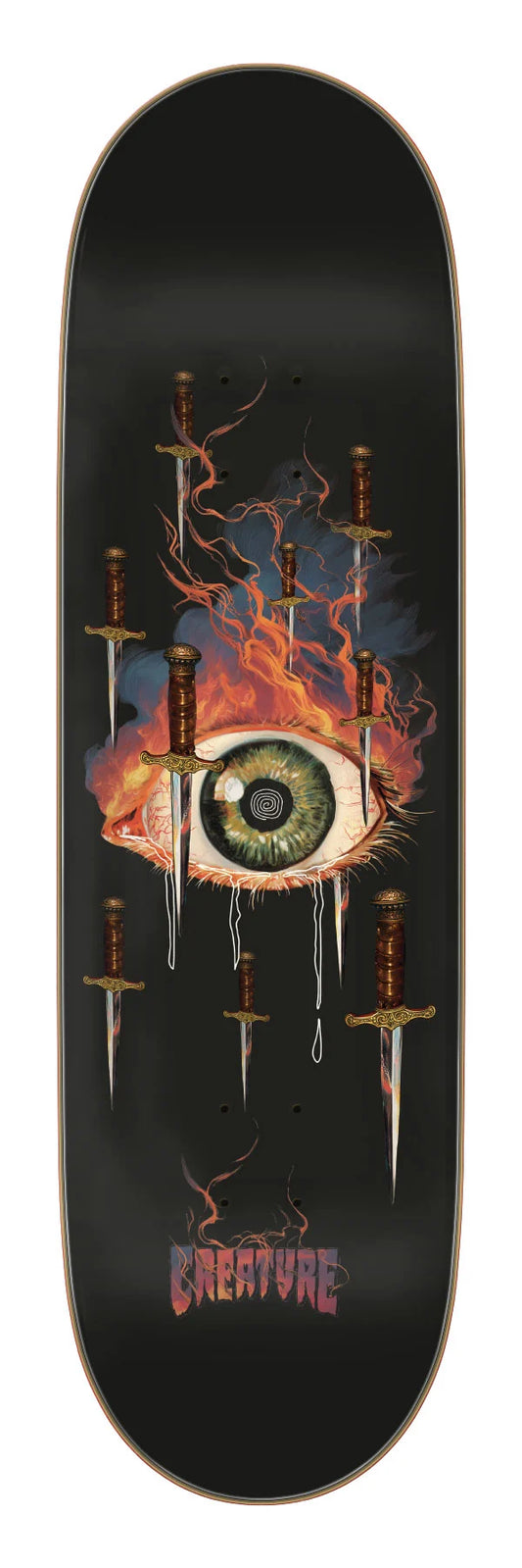 Creature 9.0in Mathias Torres Eyes Stumps skateboard deck