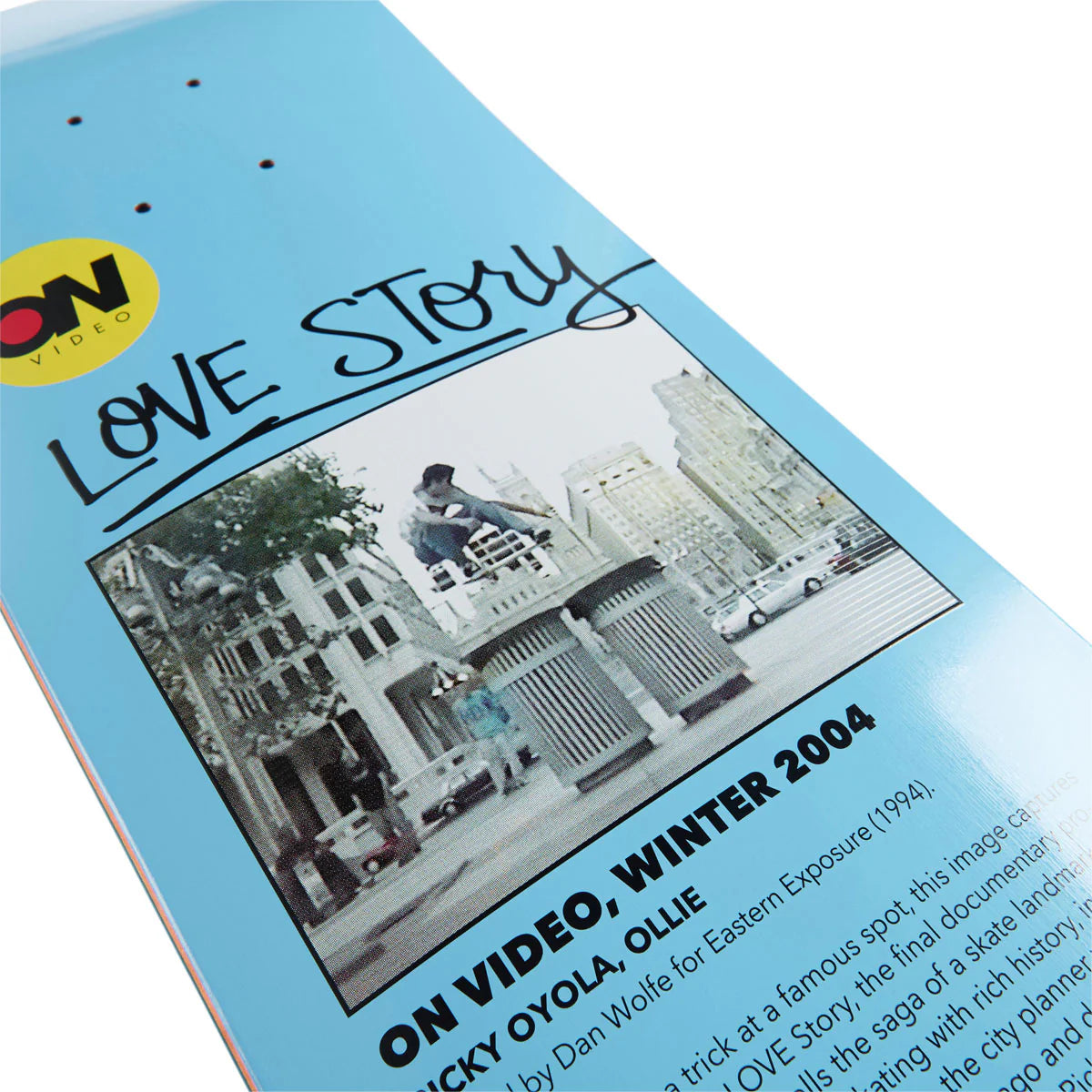 ON Video Love Story graphic detail close-up