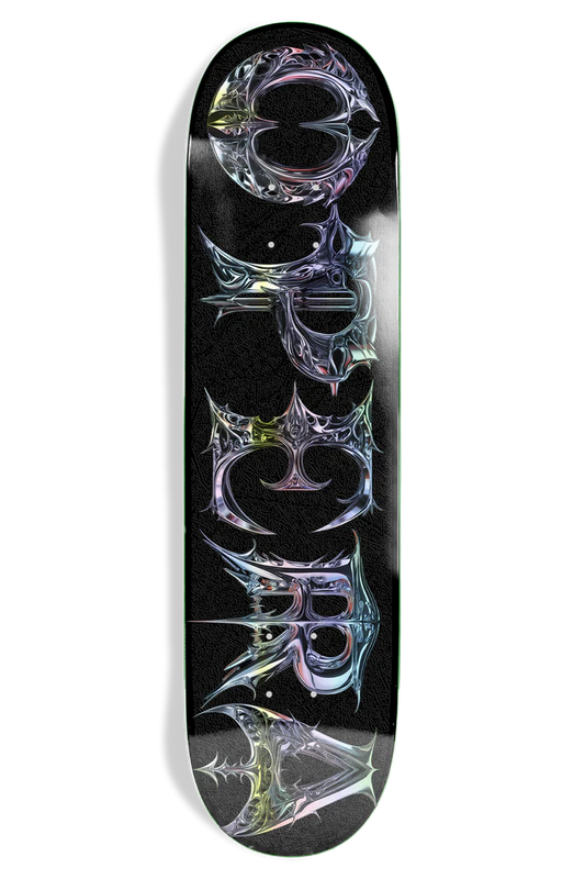 Opera Neo 8.25 skateboard deck top graphic view