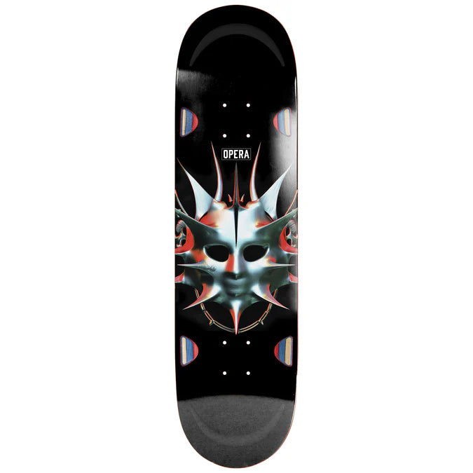 Opera Spike EX7 8.5 skateboard deck front view