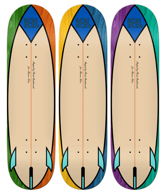 Real Mason Speed Egg 8.28 skateboard deck front graphic