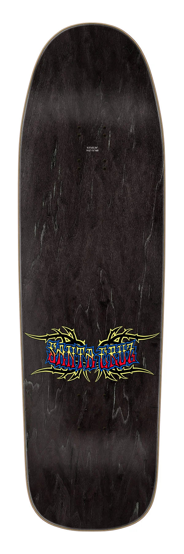 Santa Cruz Eric Dressen Rose Crew Five shaped skateboard deck angled view
