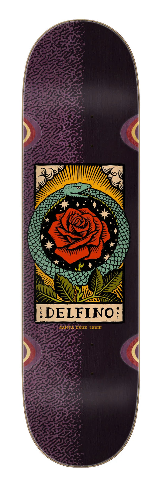 Santa Cruz 8.25in Fabiana Delfino Ouroboros skateboard deck