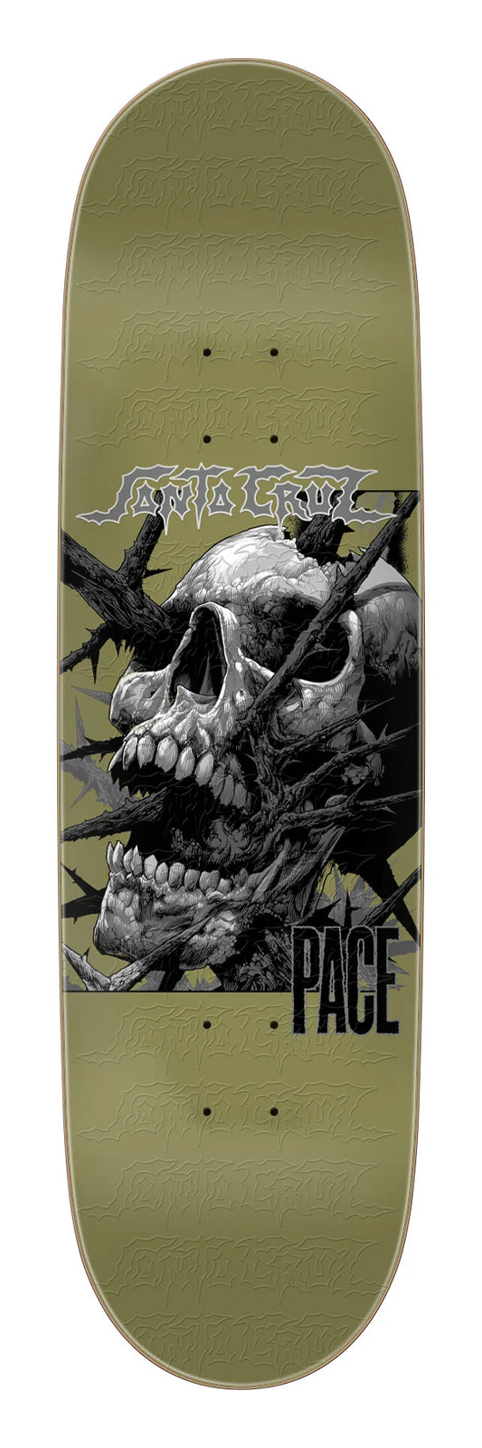 Santa Cruz 8.7in Rob Pace Deathtrap Remix skateboard deck
