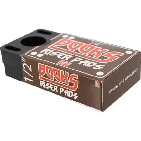 Dooks 1/2 inch skateboard riser pads front view