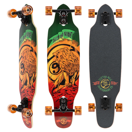 Sector 9 Rasta Mini Striker bottom graphic view