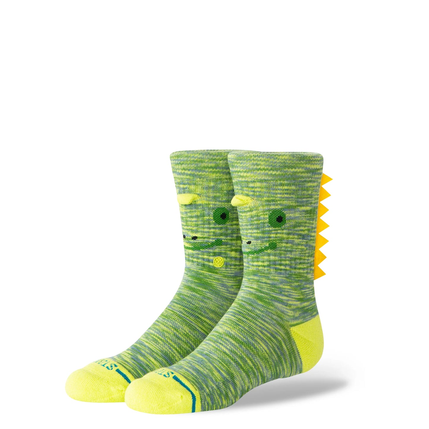 Stance Kids Spikey Crew Socks front view