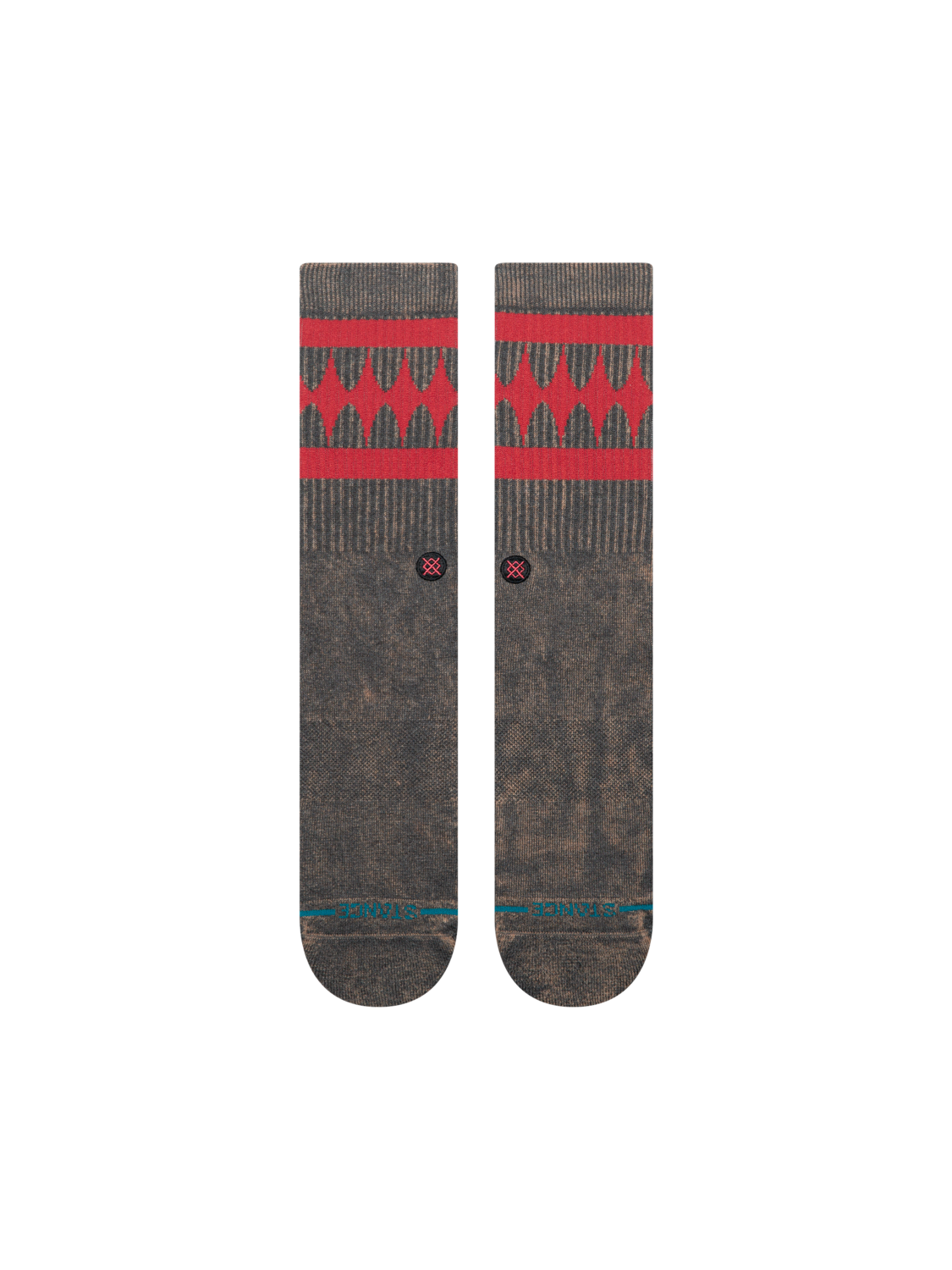 Stance Bad Company Crew Sock - Charcoal