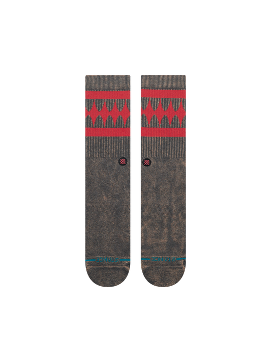 Stance Bad Company Crew Sock - Charcoal