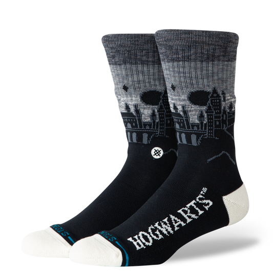 Stance Hogwarts Castle Crew Sock - Black
