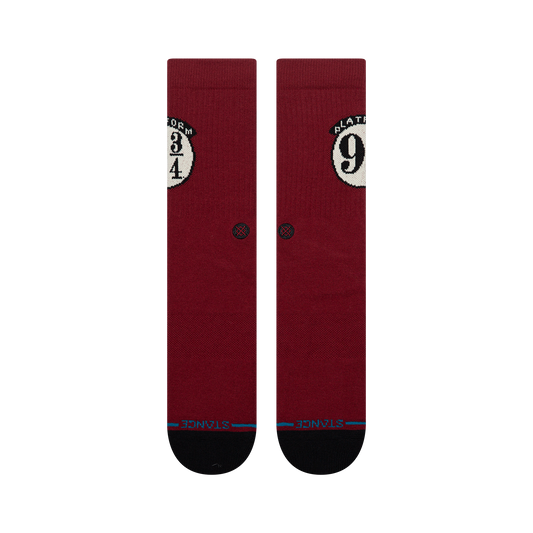 Stance Hogwarts Express Crew Sock - Red