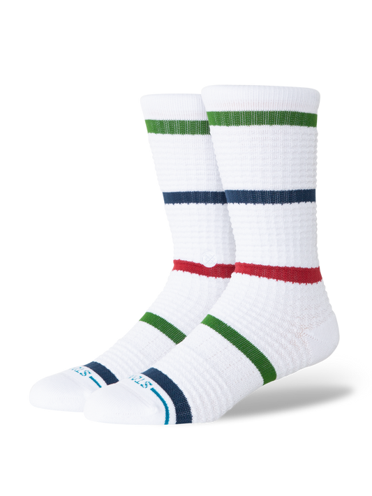 Stance Hudson Waffle Crew Sock - Multi