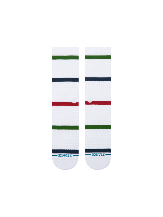 Stance Hudson Waffle Crew Sock - Multi