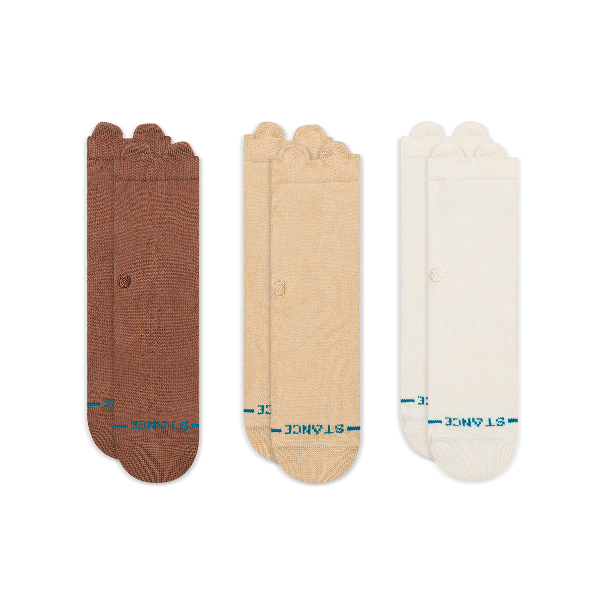 Stance Teddy Bear 3 Pack Sock toddlers - 2-4 Years