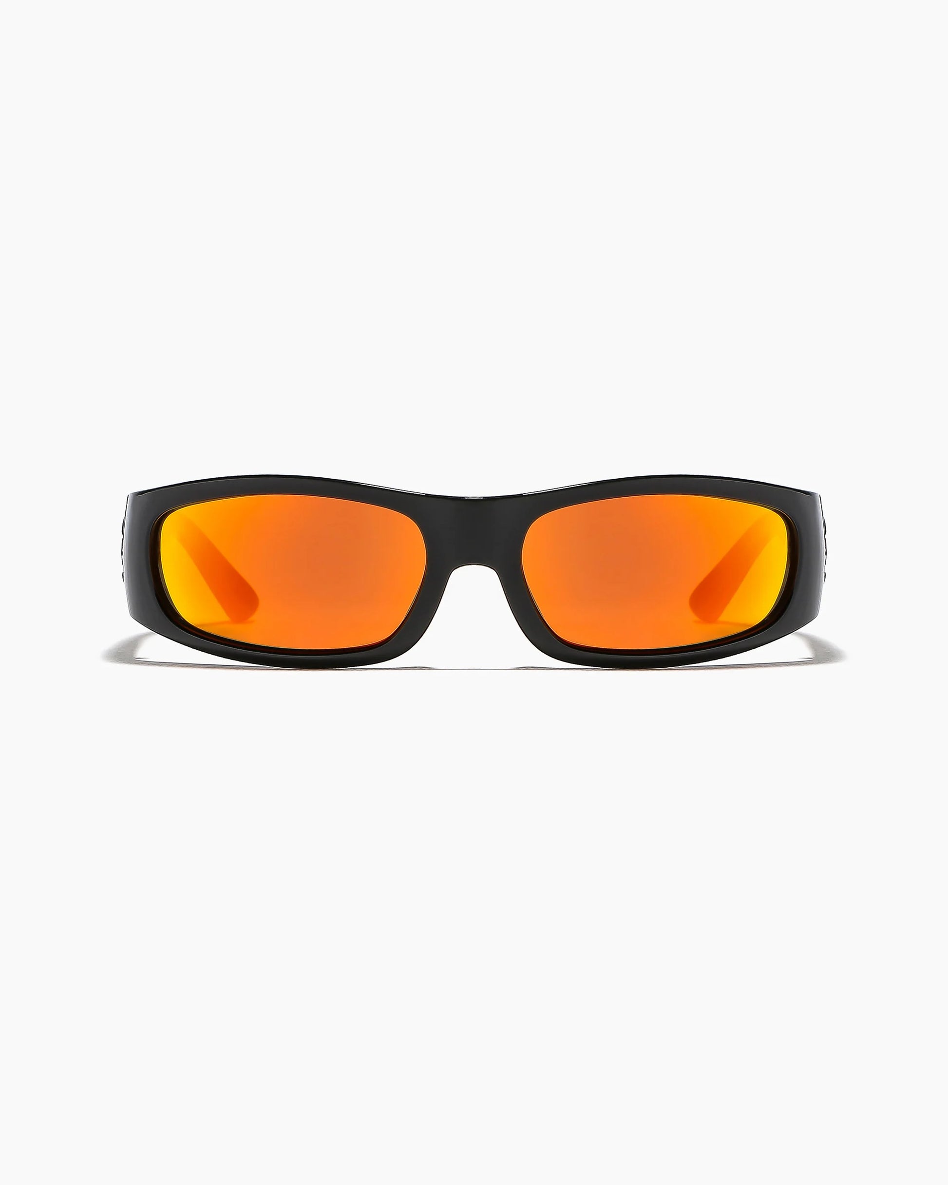 Ritual Vision Parasite sunglasses front view black orange
