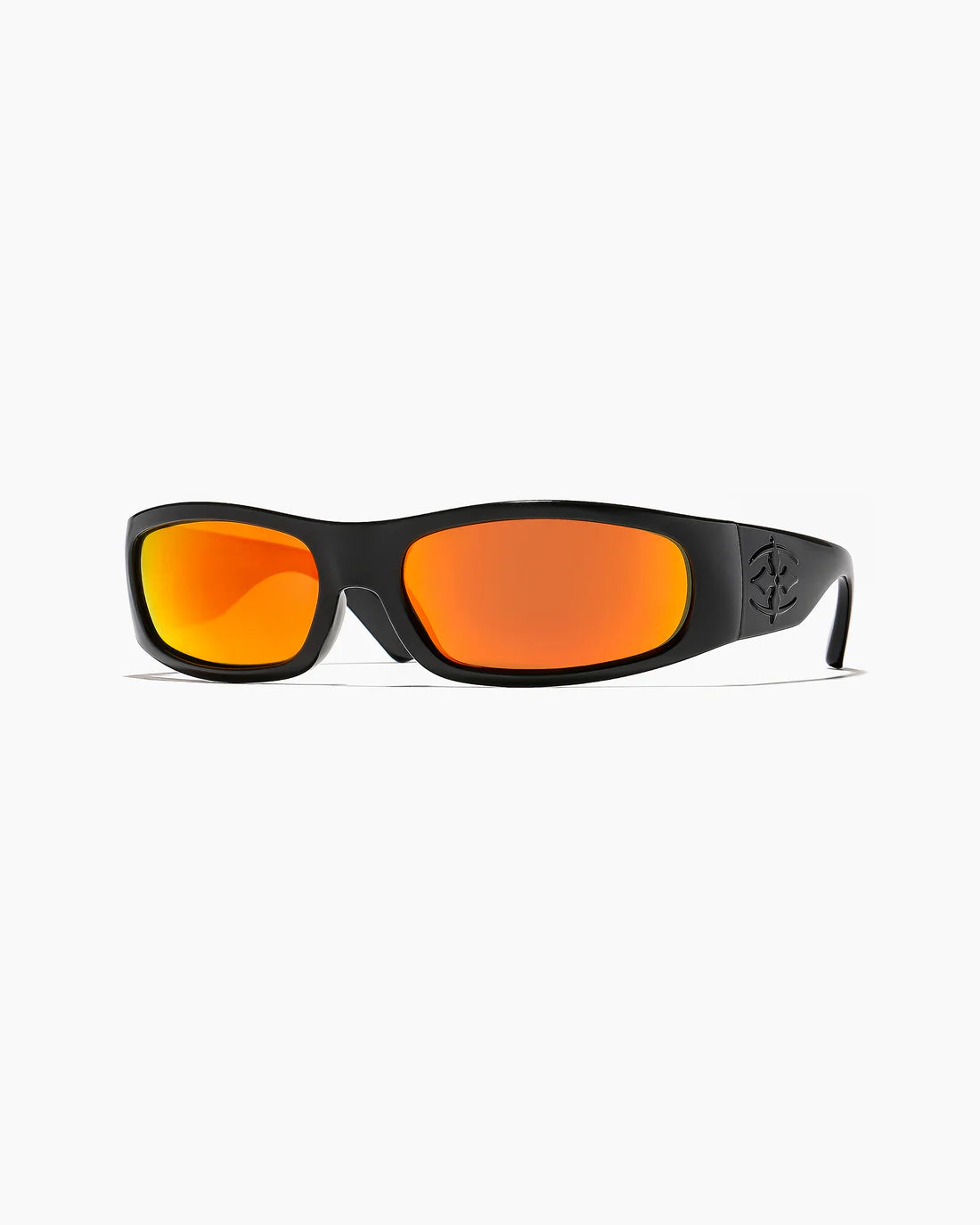Ritual Vision Parasite sunglasses side view black orange