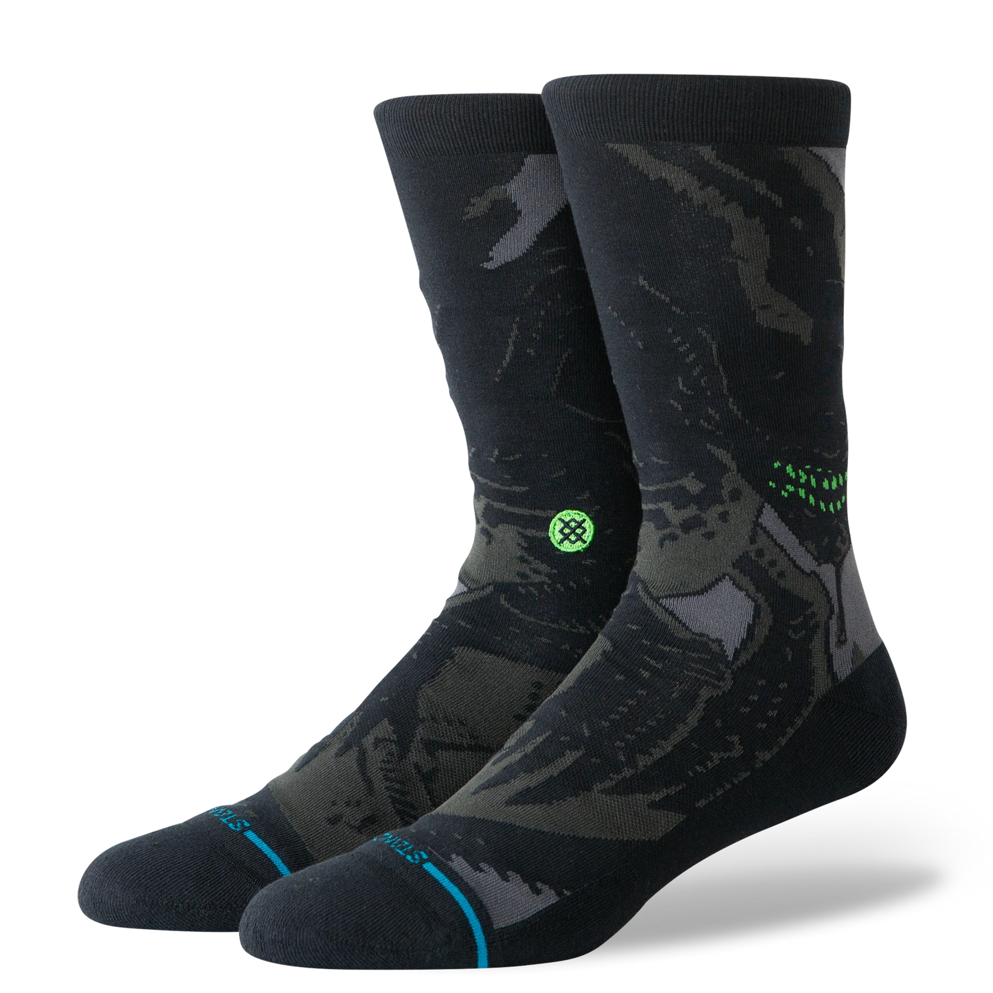 Alien Crew Socks Stance detailed graphic view