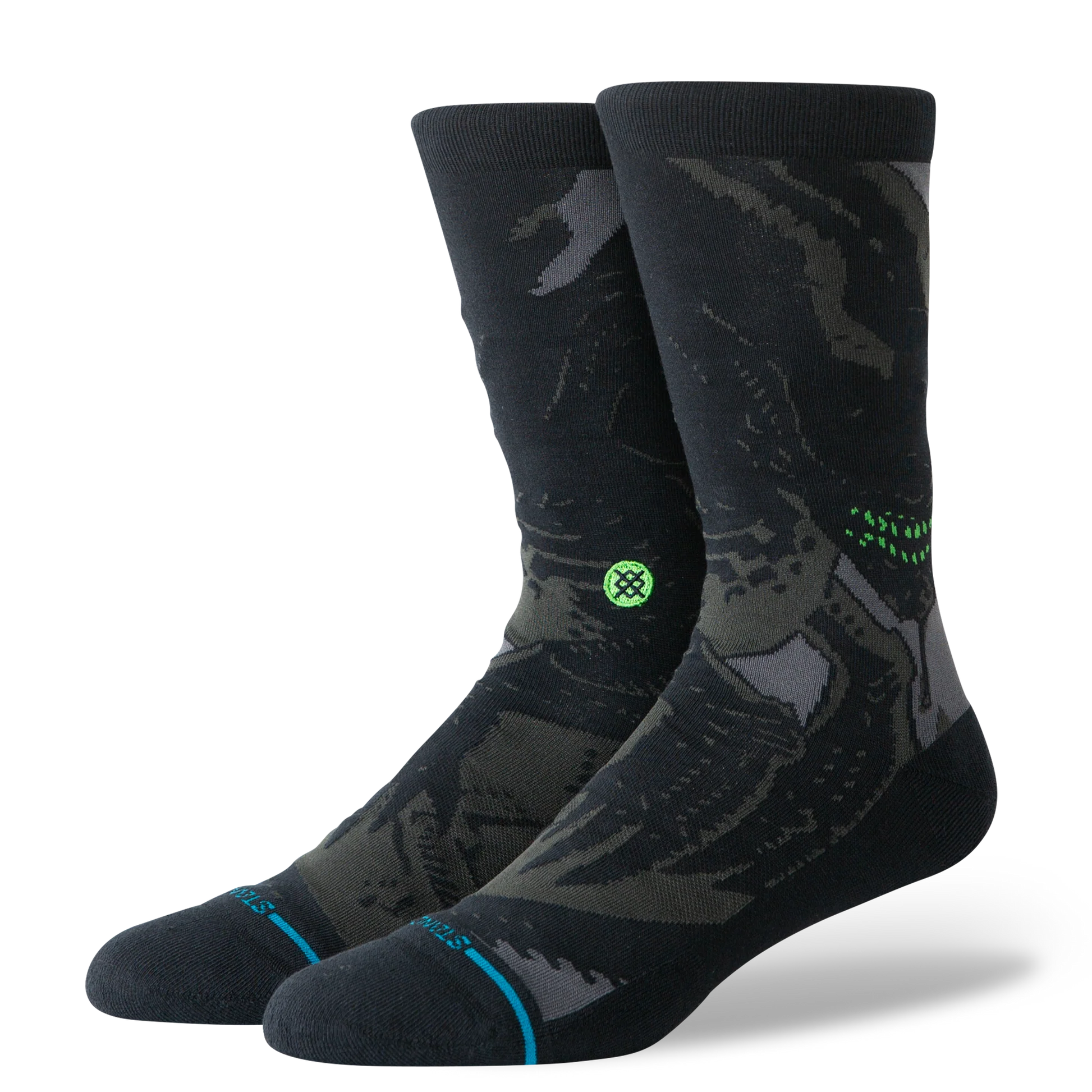 Alien Crew Socks Stance detailed graphic view