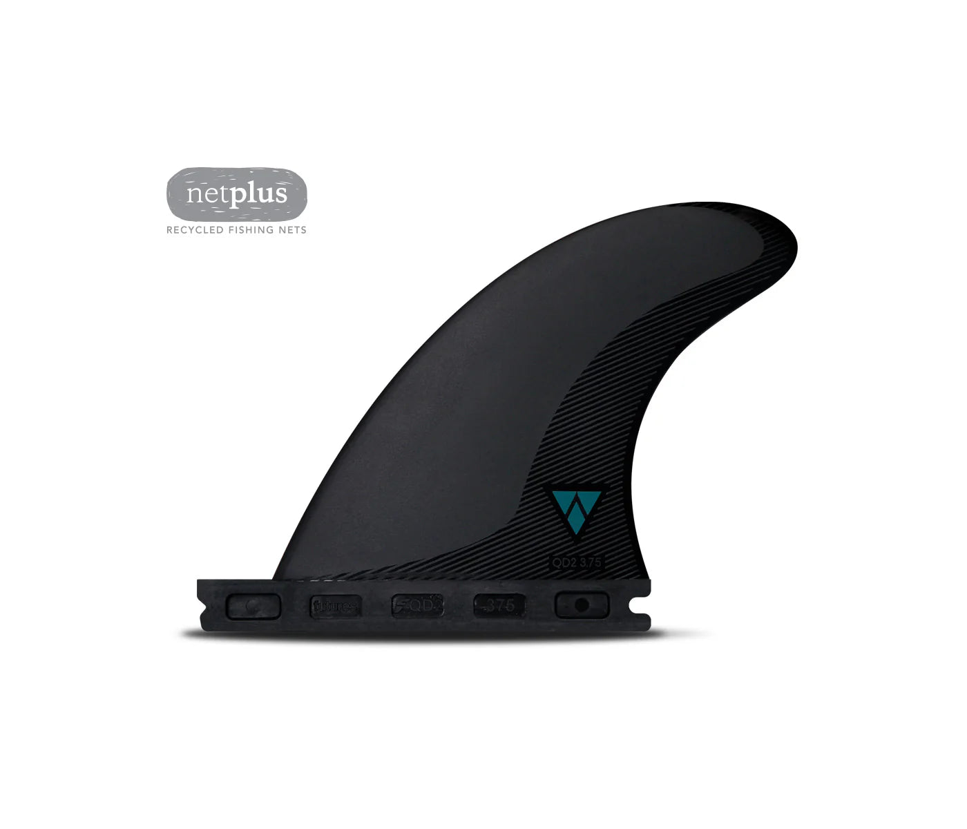 Alpha QD2 3.75" Futures Quad Rear Fins detail close-up