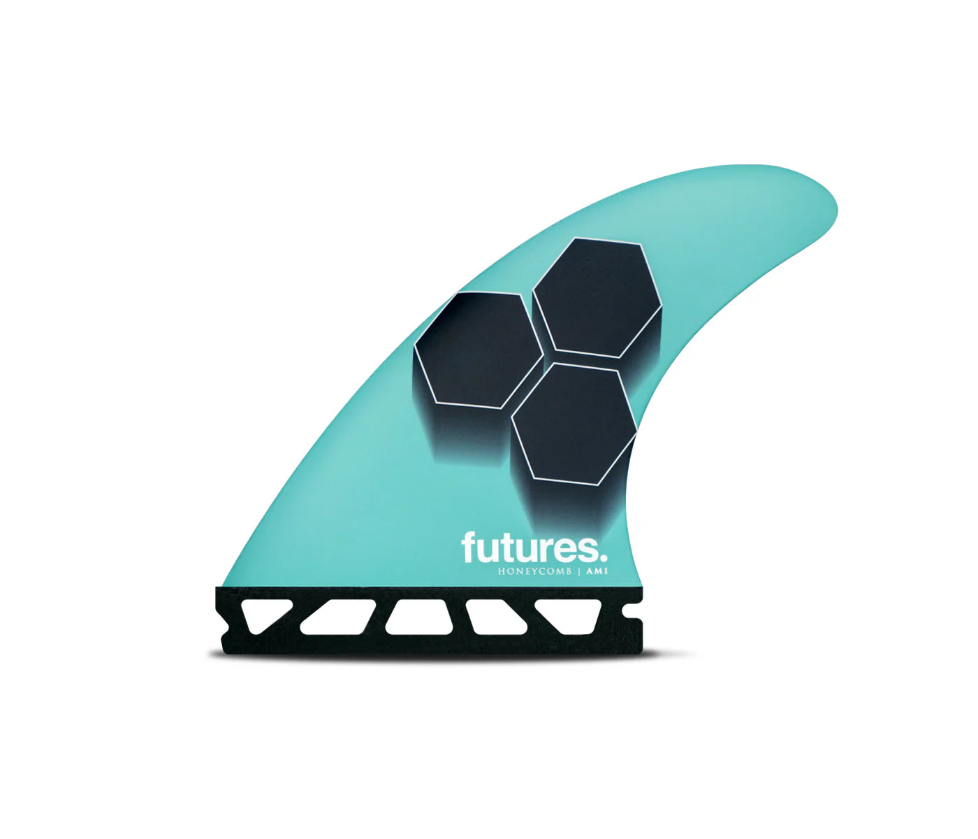AM1 Honeycomb Tri Futures Fins detail close-up