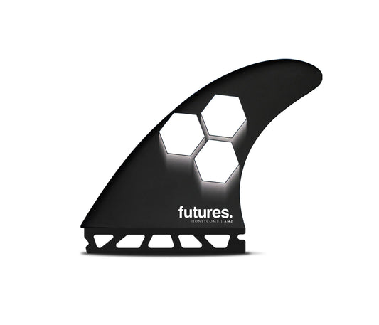 AM2 Honeycomb Tri Futures Fins detail close-up
