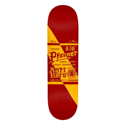 Anti Hero Pfanner Mas Refrescos Skateboard Deck detail close-up