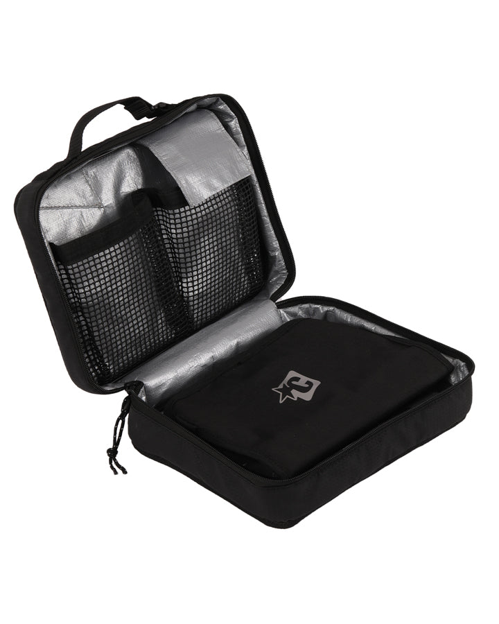 Creatures of Leisure Travel Surf Kit interior compartments and detachable fin wallet