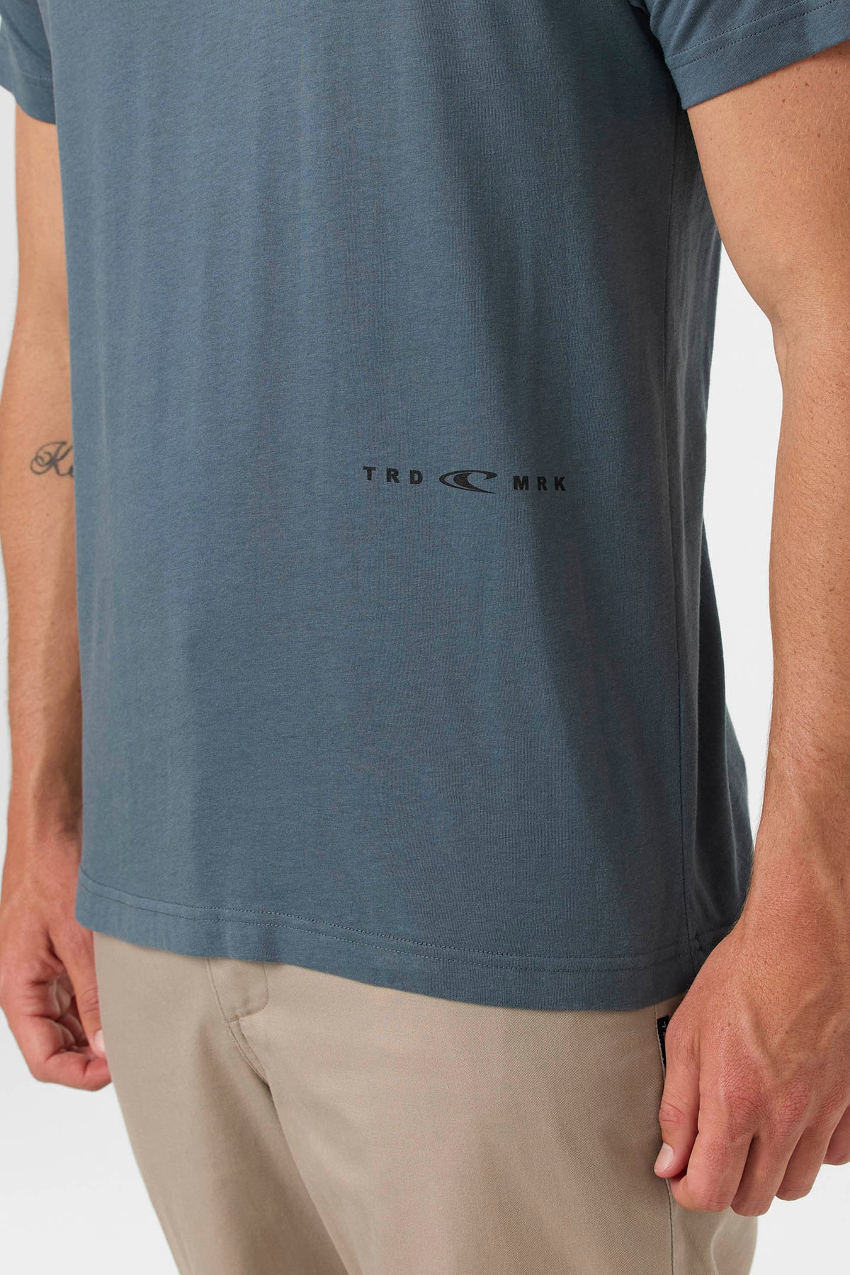 Drop Shadow Classic Tee graphic detail close-up