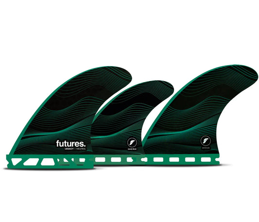 F6 HC Legacy 5 Fin Futures Fins detail close-up