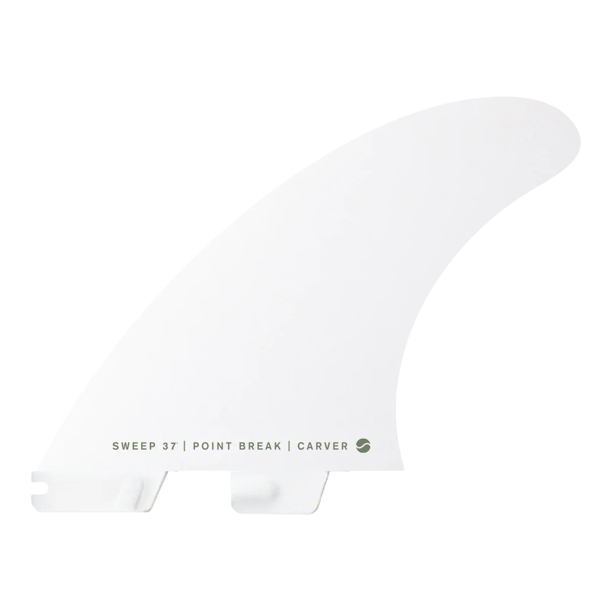 FCS II Carver PC Tri Fin Set side view