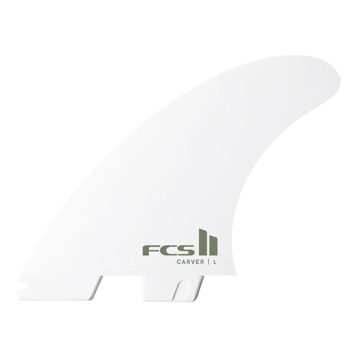 FCS II Carver PC Tri Fin Set side view