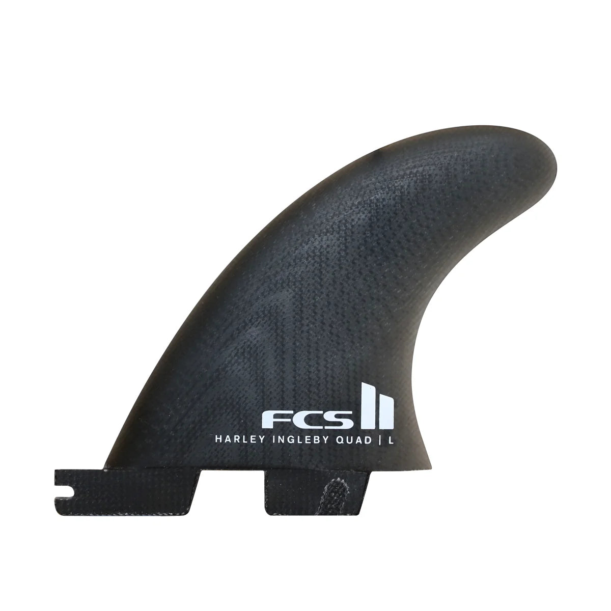 FCS II Harley Ingleby HITB Quad Fin Set front view