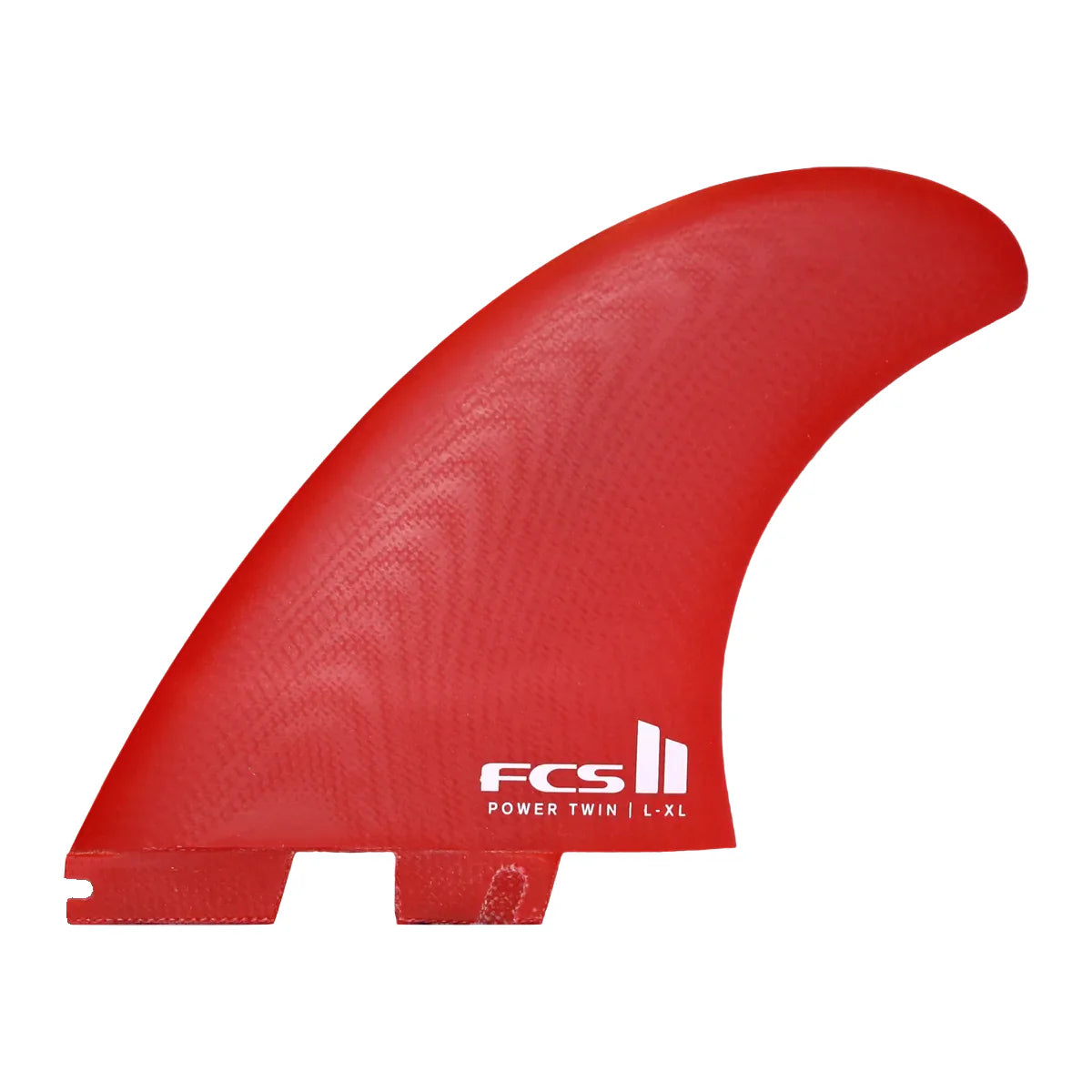 FCS II Harley Ingleby HITB Twin Fin Set front view