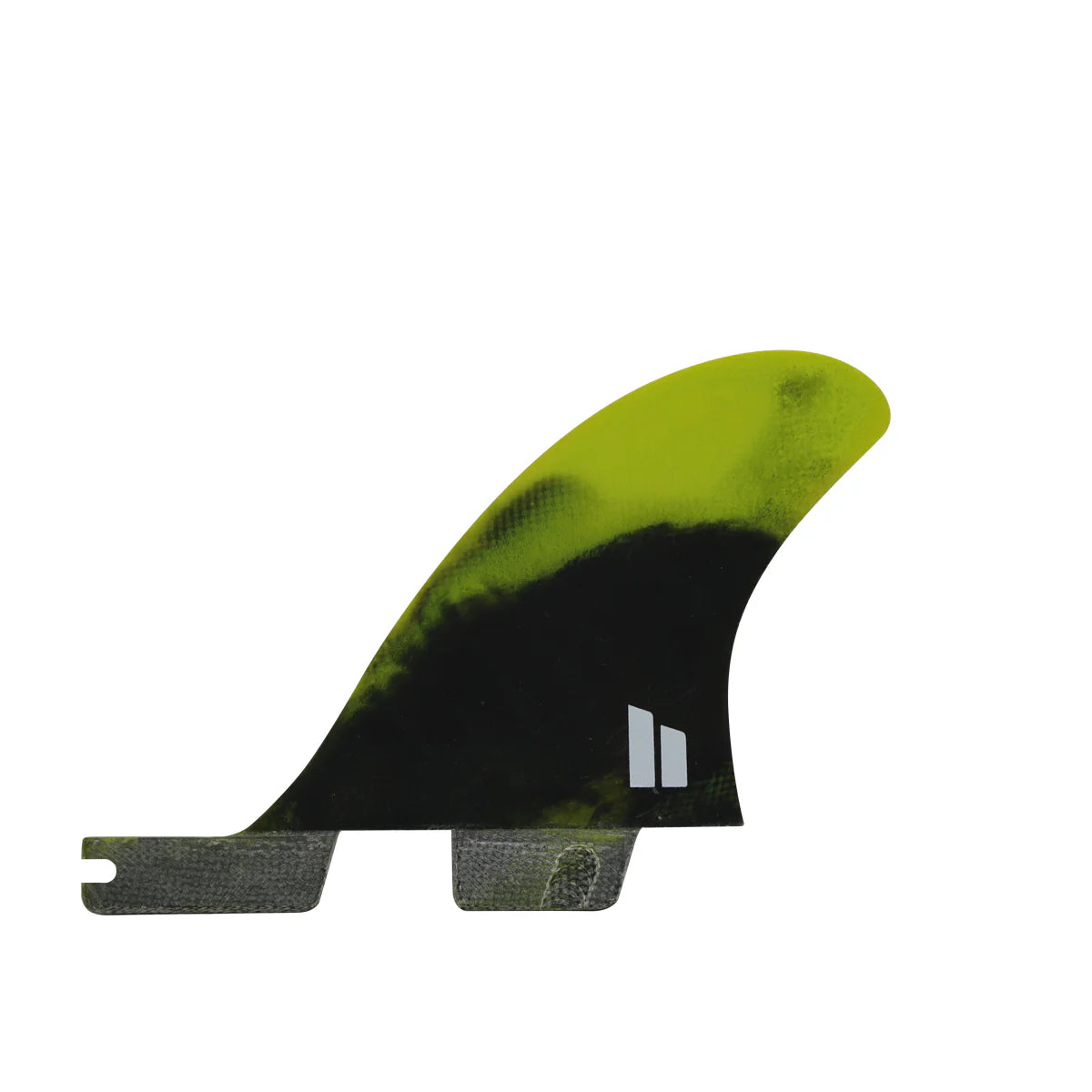 FCS II Mark Richards PC Twin Fin Set front view