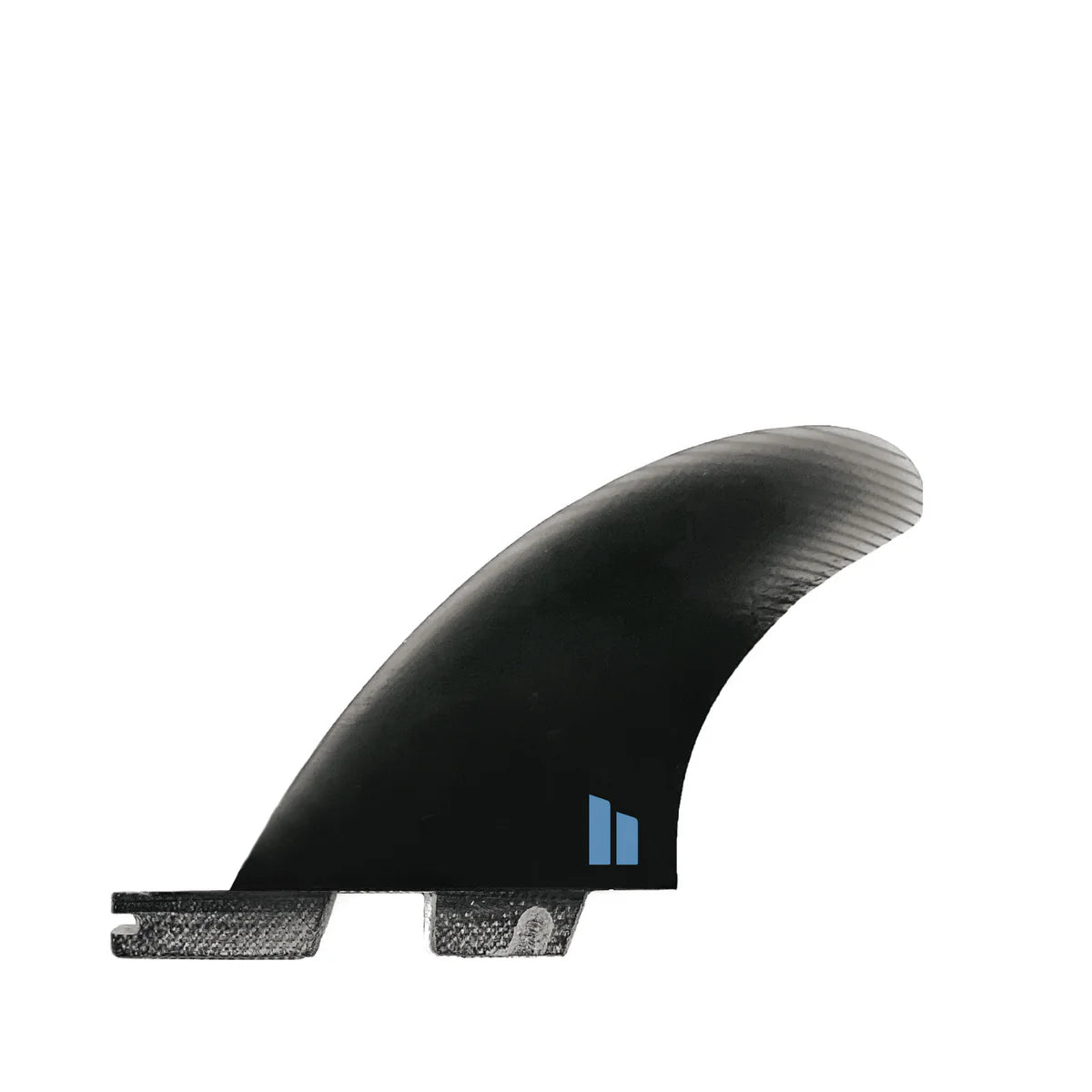 FCS II Performer PG Twin + 1 Fin Set front view stabilizer