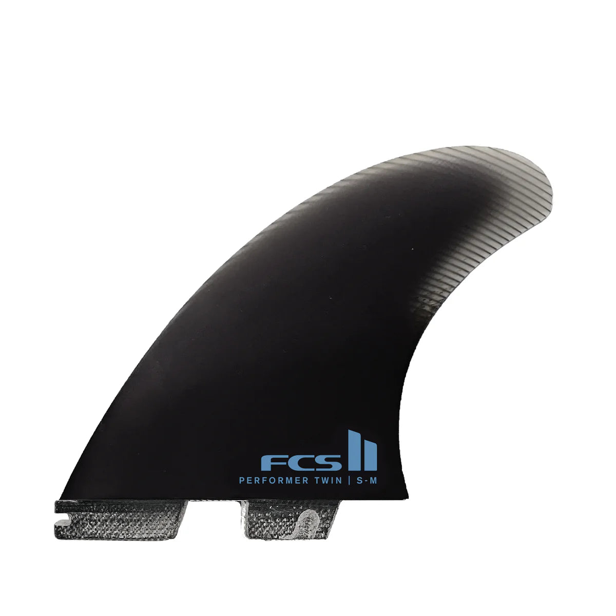 FCS II Performer PG Twin + 1 Fin Set front view