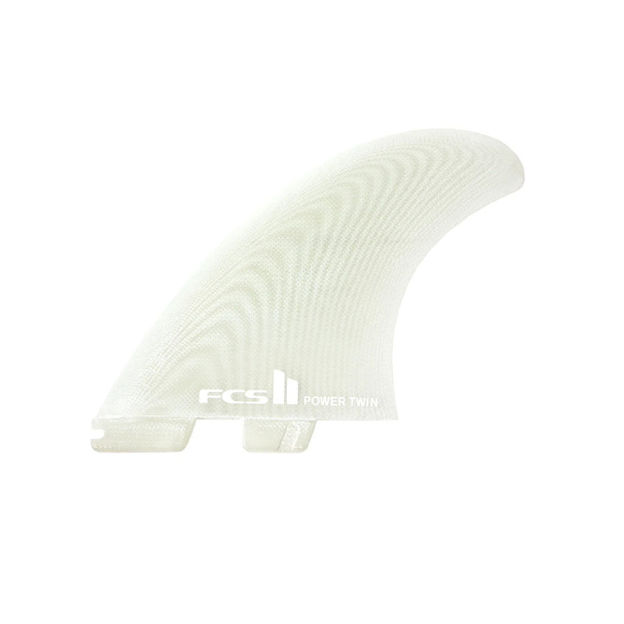 FCS II Power Twin PG Fin Set front view