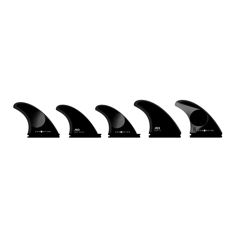 Firewire Endorfins KSR Rake 5 Fin Set side view