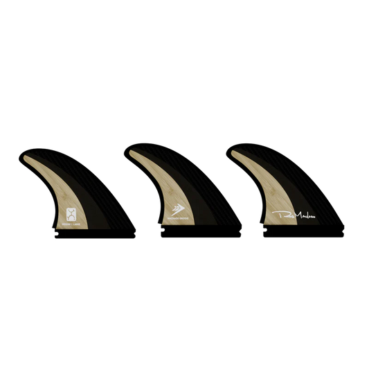 Firewire Machado Groove Tri Fin Set FUT fin detail close-up