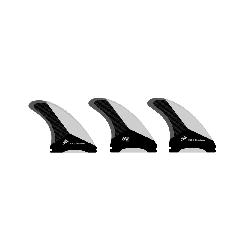 Firewire Velox Tri FUT Fin Set front view