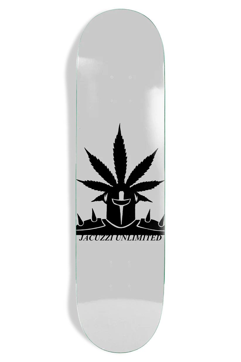 Jacuzzi Weedstar EX7 8.5" Skateboard Deck bottom graphic view