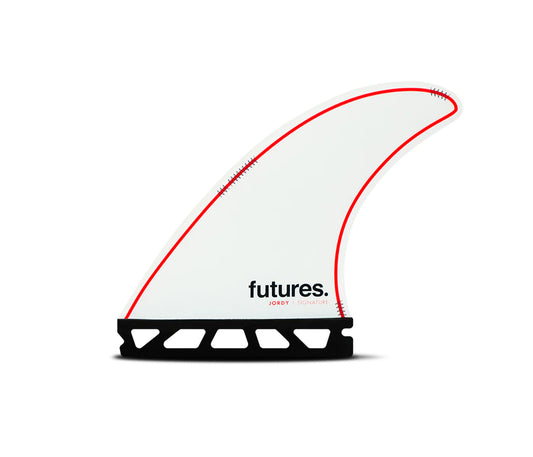 Jordy Honeycomb Thruster Medium Futures Fins detail close-up