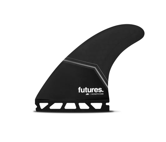 JS Honeycomb Tri Fin Large Futures Fins detail close-up