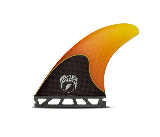 Mayhem 3.0 Honeycomb Tri Small Futures Fins detail close-up