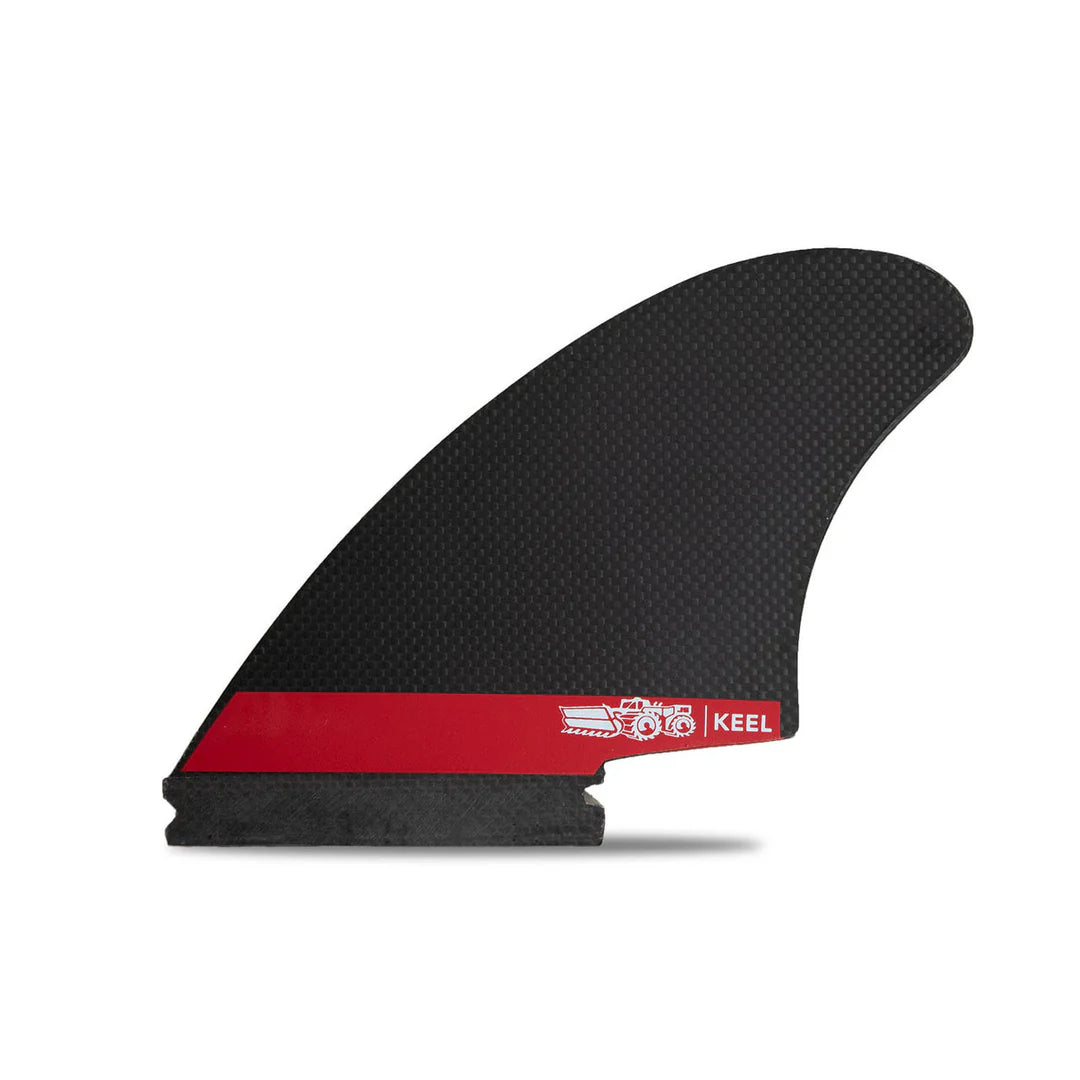 MFC JS Red Baron Keel Futures Fins detail close-up
