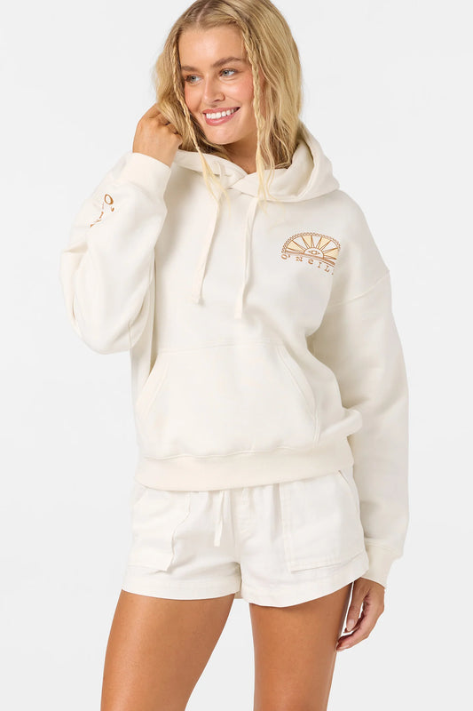O'Neill Sun Eye Relaxed Hoodie graphic detail close-up