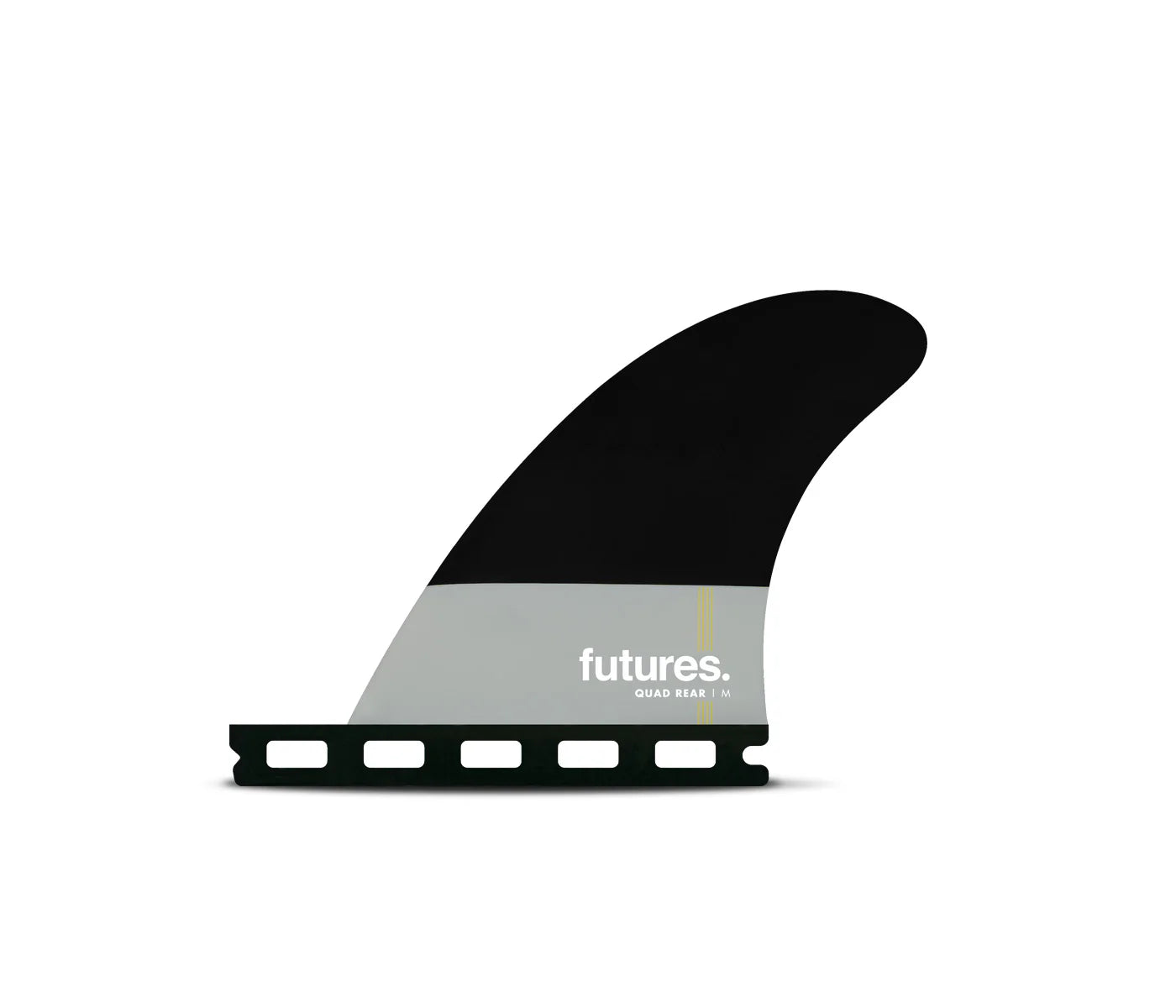 Pivot Honeycomb Quad Rear Medium Futures Fins detail close-up