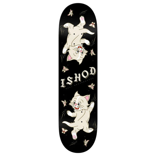 Real Ishod Kitten Slick 8.5" Skateboard Deck slick bottom detail close-up