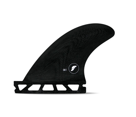 SB1 Fiberglass Side Fins Futures detail close-up