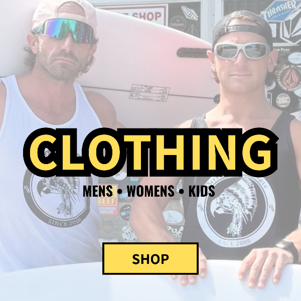 shop mens, women, kids surf and skate apparel at Parrot Surf Shop Charleston Mount Pleasant South Carolina